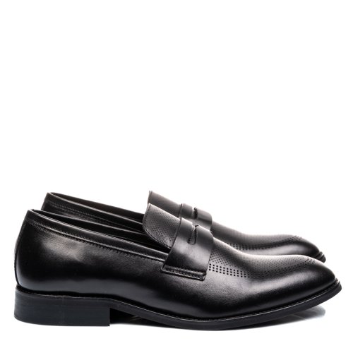 Pantofi negri piele naturala 3ve20