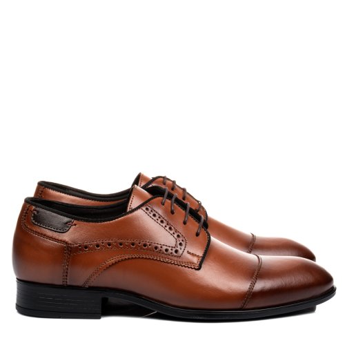 Pantofi maro piele naturala 8ve25