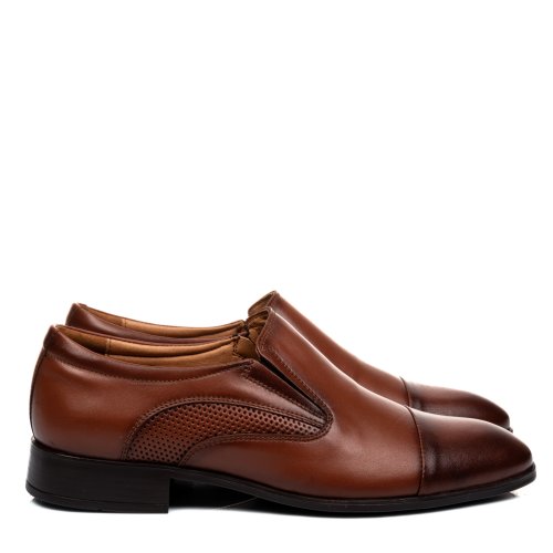 Pantofi maro piele naturala 8ve26