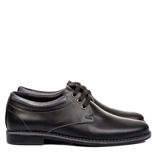 Pantofi negri piele naturala 9ve07
