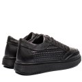 PANTOFI SPORT NEGRI PIELE NATURALA BVEIV002B