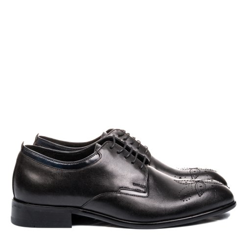 Pantofi negri piele naturala 1ve20