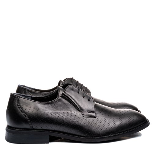 Pantofi negri piele naturala 3ve43