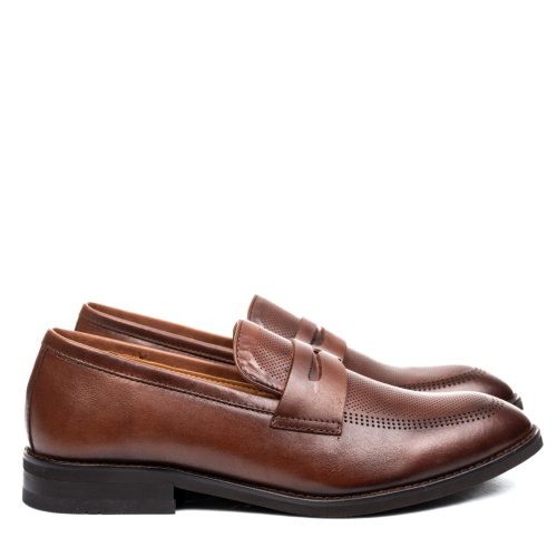 Pantofi maro piele naturala 3ve20