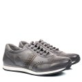 PANTOFI SPORT GRI PIELE NATURALA 1VE29