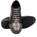 PANTOFI SPORT NEGRU GRI PIELE NATURALA TOMAS