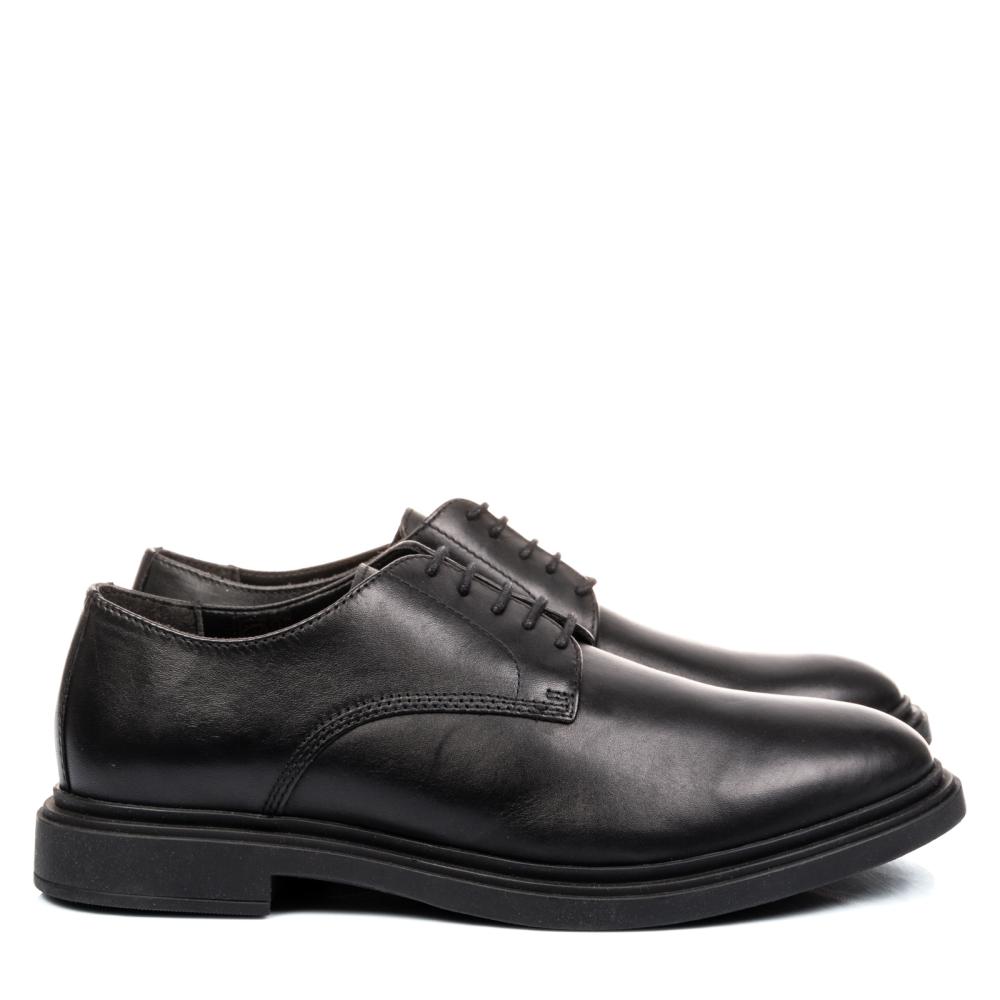 PANTOFI NEGRI PIELE NATURALA MVES099R01