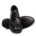 PANTOFI NEGRI PIELE NATURALA MVES047R07