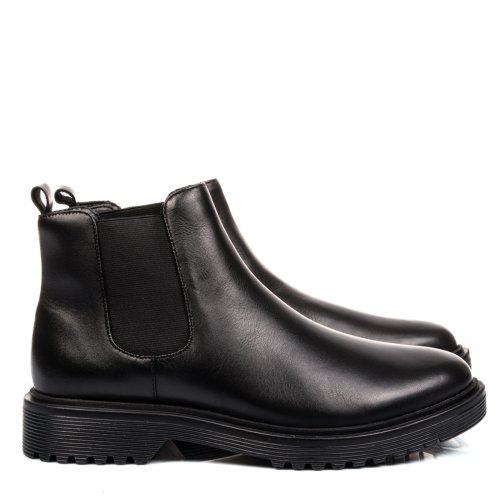 Ghete negre piele naturala mveh047r02