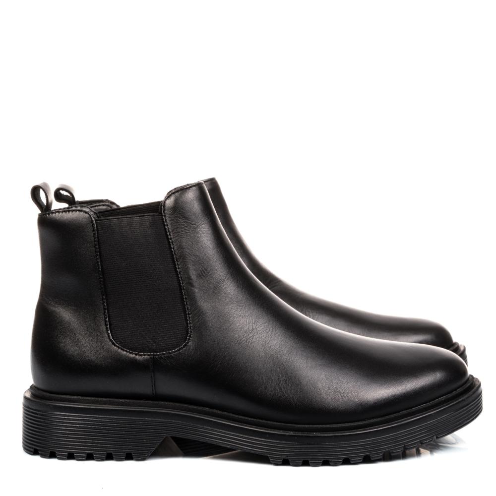 GHETE NEGRE PIELE NATURALA MVEH047R02
