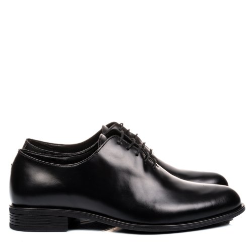 Pantofi negri piele naturala 2ve316