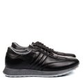 PANTOFI SPORT NEGRI PIELE NATURALA 6VE01AMG