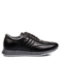 PANTOFI SPORT NEGRI PIELE NATURALA 6VE01AMG