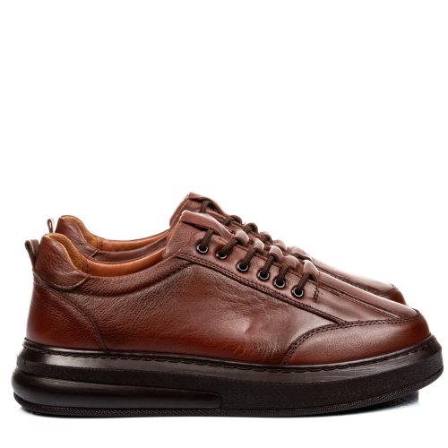 Pantofi sport maro piele naturala 3ve000amg