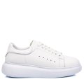 PANTOFI SPORT ALBI PIELE NATURALA 5VE025