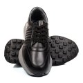 PANTOFI SPORT NEGRI PIELE NATURALA 2VE005AMG