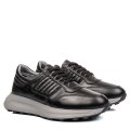 PANTOFI SPORT NEGRI PIELE NATURALA 2VE005AMG