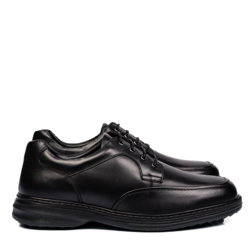 Pantofi negri piele naturala kveing09