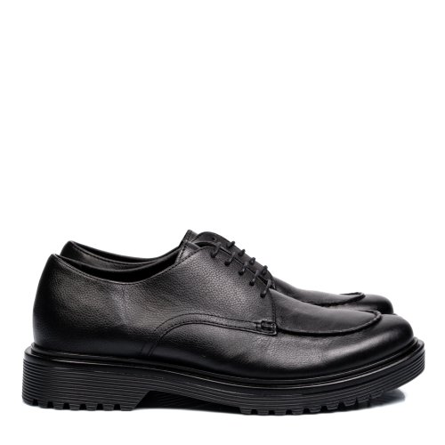 Pantofi eleganti negri piele naturala mves047r07b