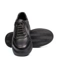 PANTOFI SPORT NEGRI PIELE NATURALA 4VE83