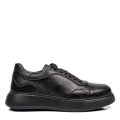 PANTOFI SPORT NEGRI PIELE NATURALA 4VE83