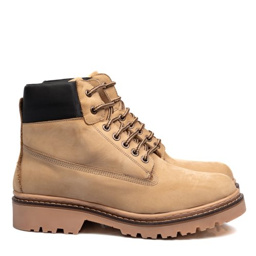 Ghete yellow piele naturala 3ve64