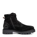 GHETE NEGRE PIELE NATURALA INTOARSA MVEH589H07