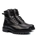 GHETE NEGRE PIELE NATURALA 1VE50NEV