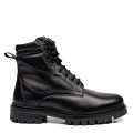 GHETE NEGRE PIELE NATURALA 1VE50NEV