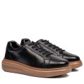 PANTOFI SPORT NEGRI PIELE NATURALA TVEOTO07