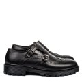 PANTOFI NEGRI PIELE NATURALA BVECK-143
