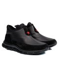 GHETE NEGRE PIELE NATURALA 2VE10