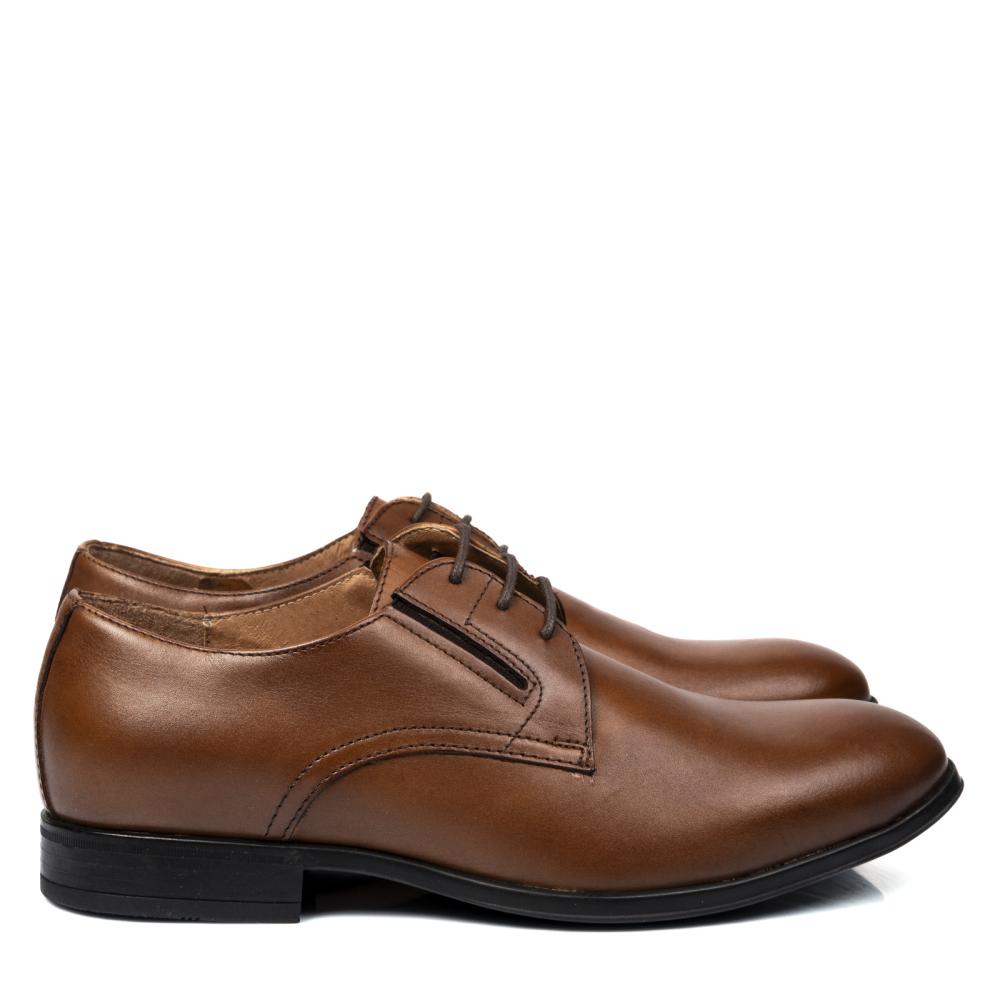PANTOFI MARO DESCHIS PIELE NATURALA 4VE121