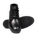 GHETE NEGRE PIELE NATURALA 5VE21