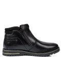 GHETE NEGRE PIELE NATURALA 5VE22