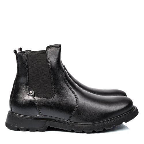 Ghete negre piele naturala 5ve26
