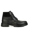 GHETE NEGRE PIELE NATURALA NVEFB024
