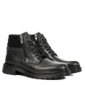 GHETE NEGRE PIELE NATURALA NVEFB024