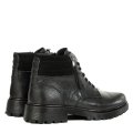GHETE NEGRE PIELE NATURALA NVEFB024
