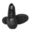GHETE NEGRE PIELE NATURALA 4VE85