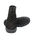 GHETE NEGRE PIELE NATURALA NABUK 3VE70