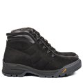 GHETE NEGRE PIELE NATURALA NABUK 3VE70