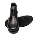 GHETE NEGRE PIELE NATURALA EVEYB003