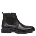 GHETE NEGRE PIELE NATURALA BVEPK120