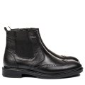 GHETE NEGRE PIELE NATURALA BVEPK120
