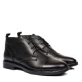 GHETE NEGRE PIELE NATURALA EKB-001