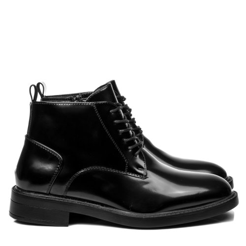 Ghete black shining mve31