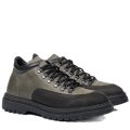 GHETE NEGRU VERDE PIELE NATURALA 4VE85
