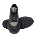 GHETE NEGRU VERDE PIELE NATURALA 4VE85