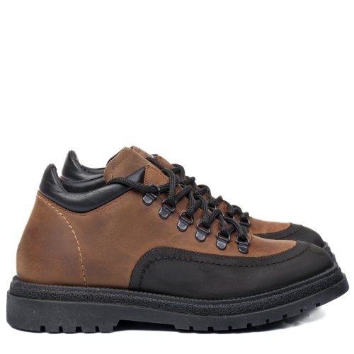 Ghete negru maro piele naturala 4ve85
